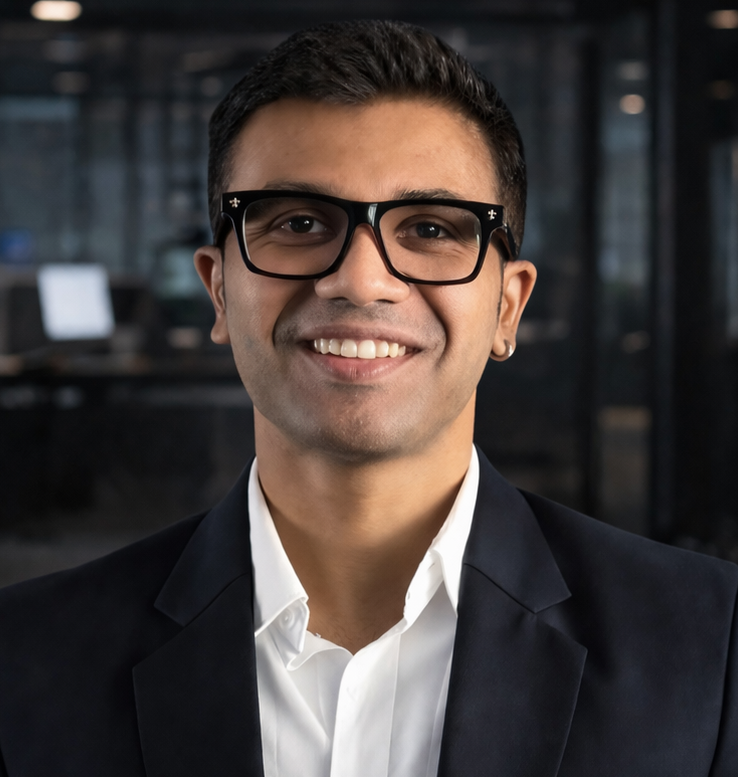 Professional portrait of Dhairya Shah