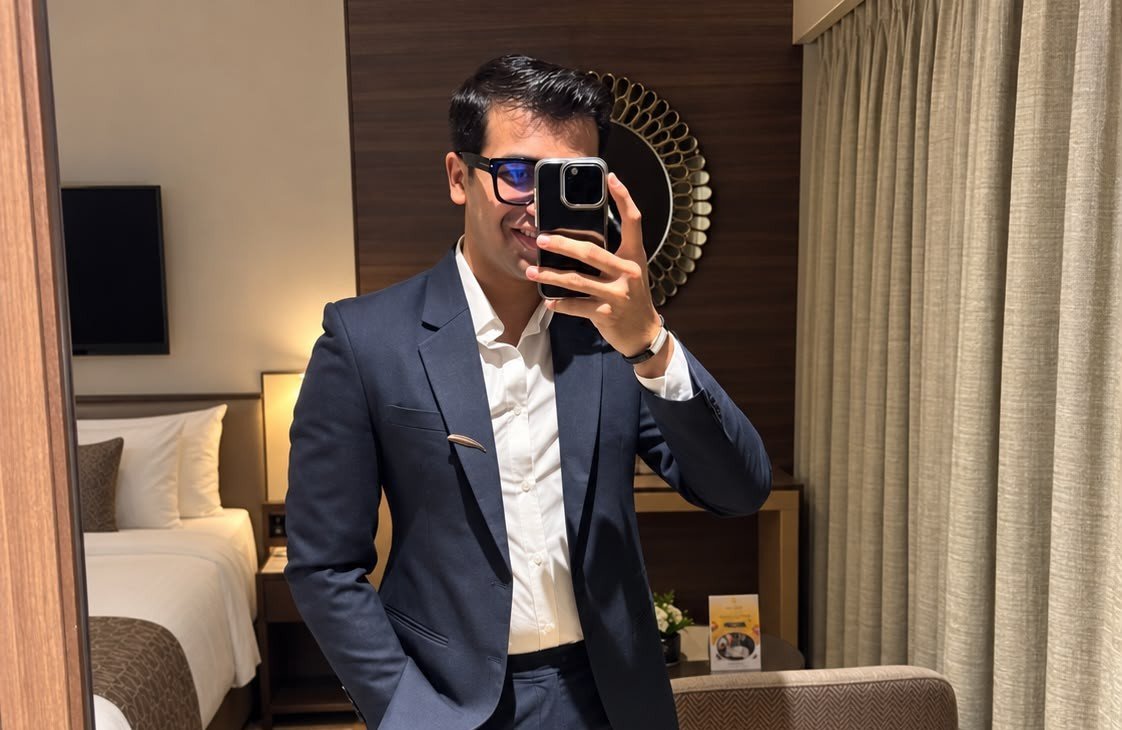 Dhairya Shah in a professional working environment
